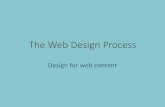 The Web Design Process - Website Architecture · • “Responsive design” • Isn't there a nice, easy workflow that deals ... Wireframing . 18 Great Examples of Sketched UI Wireframes