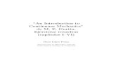 “An Introduction to Continuum Mechanics” de M. E. …...“An Introduction to Continuum Mechanics” de M. E. Gurtin. Ejercicios resueltos (cap´ıtulos I–VI) Oscar L´´ opez