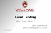 Load Testing - University of Wisconsin–Madison · How to do Load Testing? Use whatever tools you can, ex: Browser developer tools are free Apache Benchmark (ab) is free Jmeter is