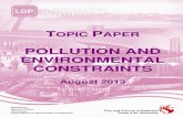 POLLUTION AND ENVIRONMENTAL CONSTRAINTS - Swansea · management of environmental noise “The Environmental Noise Directive (END)” 5 defines: • A common approach intended to avoid,