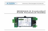 MODGAS-X Controller Field Technical GuideSingle Modulating Valve & Up To 14 Stages Fixed Heat Stand-Alone Figure 4: Single Modulating Valve - Stand-Alone One Modulating Valve With