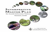 for Arnold Arboretum Visitors€¦ · Interpretive Master Plan for Arnold Arboretum Visitors Summary In 2008 the Arnold Arboretum of Harvard University created an Interpretive Master