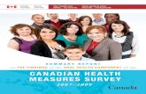 on THE FINDINGS of the ORAL HEALTH COMPONENT CANADIAN ... · Summary Report on the Findings of the Oral Health Component of the Canadian Health Measures Survey 2007–2009 5 The data