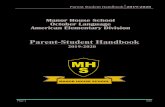 Elementary Parent Student Handbook 2019-20...Computer Mr. Ahmed Mansour Hafiz/Ikram Adel Music Mr. Ezzat Ghoneim Art Ms. Mona Negm P.E. Mr. Mohamed Abbas Mr. Samer Alaa Mr. Mohamed