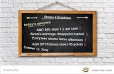 Alcoa’s earnings disappoint market ASX SPI Futures …...2016/10/12  · Alcoa’s earnings disappoint market ASX SPI Futures down 45 points Powered by wise-owl.com The S&P 500 Index