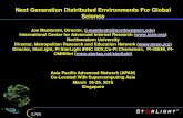 Next Generation Distributed Environments For Global Science · 2018-03-30 · Next Generation Distributed Environments For Global Science Joe Mambretti, Director, (j-mambretti@northwestern.edu)