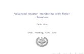 Advanced neutron monitoring with fission chambers · Self-intro PhD work Neutron ux monitoring I Online ux measurement in ASTRID: ssion chamber I Stochastic electric signal on the