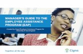 MANAGER’S GUIDE TO THE EMPLOYEE … Guide to...Click to edit master byline style • Subtitle sentence structure 18 pt MANAGER’S GUIDE TO THE EMPLOYEE ASSISTANCE PROGRAM (EAP)