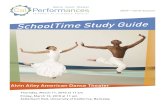 Alvin Ailey American Dance Theater Study Guide 0910 · Your class will attend a performance of Alvin Ailey American Dance Theater on Thursday, March 11 or Friday, March 12 at 11am