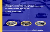 Global market review of automotive roof systems – forecasts to … · 2009-10-19 · Global market review of starter ... Market volume of alternators for commercial vehicles (less