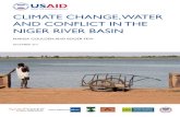 Climate Change, Water and ConfliCt in the niger river Basin · Climate Change, Water and ConfliCt in the niger river Basin 5 exeCutive summary nIger rIver bAsIn Context And CAse studIes