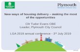 Cllr Tudor Evans OBE Leader, Plymouth City Council LGA ... · Cllr Tudor Evans OBE Leader, Plymouth City Council LGA 2019 annual conference - 3rd July 2019. OFFICIAL BRITAIN’S OCEAN