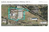 1145 E. Broad Avenue | Albany, GA · 1145 E. Broad Avenue | Albany, GA « Presented By: Compass Auctions & Real Estate 1145 E Broad Ave, Albany, GA 31705. 11.06+/- Acre commercial