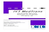 IVT MedTransIVT MedTrans Paratransit Services Request For Proposal FY 2015-16 Requested by: Mark Baza, Executive Director Imperial County Transportation Commission 1405 N. Imperial