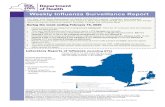 Influenza Surveillance Report · 2020-02-27 · Pediatric influenza-associated deaths reported (including NYC) Weekly Influenza Surveillance Report Page 6 Local health departments