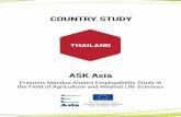 Team of authors - askasia.culs-prague.euaskasia.culs-prague.eu/documents/studies_and_reports/thailand.pdf · Ask Asia: Erasmus Mundus Alumni Employability Study in the Field of Agriculture