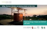 Billing, Revenue Collection and Metering Models for Mini-Grids · PDF file Billing, Revenue Collection and Metering Models for Mini-Grids Report by Energy 4 Impact and INENSUS ...