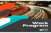 Work Program - National Transport Commission · Implementing NTC actions from the review of regulatory telematics Productivity, safety and environment Heavy vehicle driver fatigue