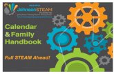 Science Technology Engineering Arts Mathematics Calendar ...johnson.cr.k12.ia.us/assets/13/18/Johnson_handbook... · 2015-2016 Calendar &Family Handbook Full STEAM Ahead! Principal: