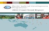 Pacific Judicial Development Programme€¦ · 10 Pacific Judicial Development Programme: 2012 Court Trend Report 3 Published procedures for the handling of feedback and complaints.