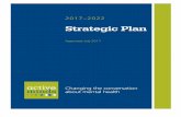 Strategic Plan - activeminds.org · university strategic planning, intentional integration of Healthy Campus Award best practices in campus policies, or the implementation of Transform