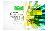 May 27, 2015 - North Central State College€¦ · NORTH CENTRAL STATE COLLEGE . BOARD OF TRUSTEE’S MEETING. Wednesday, May 27, 2015 . 5:30 pm – Fallerius Technical Education