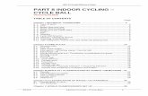 PART 8 INDOOR CYCLING CYCLE BALL · PDF file 2019-09-12 · UCI CYCLING REGULATIONS E0113 INDOOR CYCLING – CYCLE BALL 2 PART 8 INDOOR CYCLING - CYCLE BALL Chapter I TECHNICAL CONDITIONS