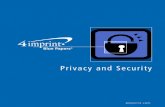 Privacy and Security - 4imprint Learning Centerinfo.4imprint.com/...1213-Privacy-and-Security-Blue...• 21 percent of Internet users have had an email or social networking account