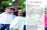 Minor in Child Advocacy Studies - USC Upstate · 2019-06-27 · Minor in Child Advocacy Studies Overview The Minor in Child Advocacy Studies is offered to students majoring in a variety