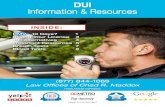DUI Information & Resources - Orange County DUI Attorneygototrial.com/wp-content/uploads/2017/07/dui-guide-2017.pdf · DUI - Case DISMISSED People v Ramos (Los Angeles County DUI)