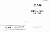  · CAV ACTON. LONDON, A J. SELFE CAV DIESEL FUEL FILTERS OPERATORS BOOK . INDEX FS IFS . Fig. 3. Fig. S. fig. 8. fig. n. ILLUSTRATIONS . FS . SS, FS, in Aggk—. F.A.S. in CAV DIESEL