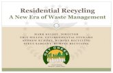 Residential Recycling - Columbus, Ohio...Five Year Estimate for Residential Recycling Year Tons Diversion SFR Recycling Program Expenditures Rumpke Other* Landfill Fees Avoided 2012