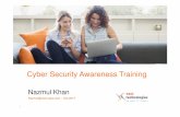 Cyber Security Awareness Training v1.4 NEXT · • Broad threats • Individual hackers • Disgruntled employees • Technology and linear driven security strategy • Checking the