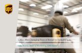 UPS The Changing Face of Retail in Industry 4 ... UPS â€“The Changing Face of Retail in Industry 4.0