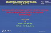 Sustainable development of nuclear energy from viewpoint ... · This presentation considers the role of the future ... 16 % share of energy from renewable sources in national gross