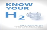KNOW YOUR - Tacoma Public Utilities · Tacoma Water customers can receive free leak detector dye tablets for your toilets. Call (253) 502-8723. resource: ... wa·ter ham·mer –