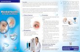 Microbial Keratitis (for Contact Lens Wearers) · 2019-12-23 · Microbial Keratitis (for Contact Lens Wearers) • • Keratitis. is an inﬂammation of the cornea, which is the