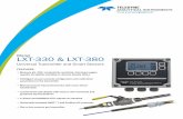 Model LXT-330 & LXT-380 - Teledyne Analytical InstrumentsLXT-330 / LXT-380 - Universal Transmitter and SP-3X Smart The turbidity sensor uses an optical method for determining turbidity;