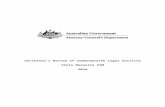 Secretary’s Review of Commonwealth Legal Services report  · Web view2020-04-14 · The critical functions of Commonwealth legal services are to identify and manage Commonwealth