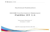 Technical Publication DICOM Conformance Statement · xBrain BrainLAB advanced file format 3.5 References [1] Digital Imaging and Communications in Medicine (DICOM) 3.0, NEMA PS 3.1-3.18