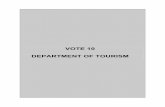 VOTE 10 DEPARTMENT OF TOURISM - National Treasury budget/2016/4... · 2016-07-15 · Department of Tourism 318 that can contribute positively to the growth and development of the