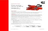 Specification sheet Fire pump drive engine · Variable Speed Pressure Limiting Control (VSPLC) - Cummins’ VSPLC-equipped fire pump drive engines are capable of maintaining a constant