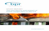 STUDY REPORT: The prevalence and impact of home oxygen ...€¦ ·  STUDY REPORT: The prevalence and impact of home oxygen fires in the U.S.