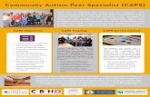 Community Autism Peer Specialist (CAPS) ... Community Autism Peer Specialist (CAPS) CAPS Training Twelve