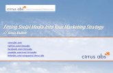 Fitting Social Media Into Your Marketing Strategy · Facebook statistics via socialbakers.com. @kmullett // #NCSM // but…my privacy! • formerly found on street corners • were
