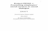 Project PESSIS - EPSU · The Final European Report of ‘Project PESSIS + ‘Promoting Employers’ ... For PESSIS 2, six researchers were recruited by the University of Greenwich