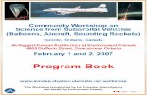 Program Book - Earthworkshop/CWSSV... · Aircraft platforms offer high-altitude and long-range capabilities (up to 20 km and 11,000 km, respectively, depending on the aircraft) and
