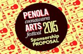 ip L - Penola · have relevant content and branding published on the Penola Coonawarra Arts Festival website and social media pages. Promotional Possibilities Silver sponsors can
