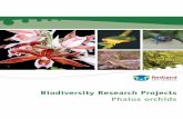 1. Introduction - Redland City...1. Introduction This report provides a concise summary of the results of a baseline study undertaken focusing on the Phaius genus in Redland City,