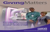 Mammography machine, first of its kind in Canada, arrives at Guelph General Hospital ... · 2019-10-11 · arrives at Guelph General Hospital – thanks to YOU! See page 2 ... reading